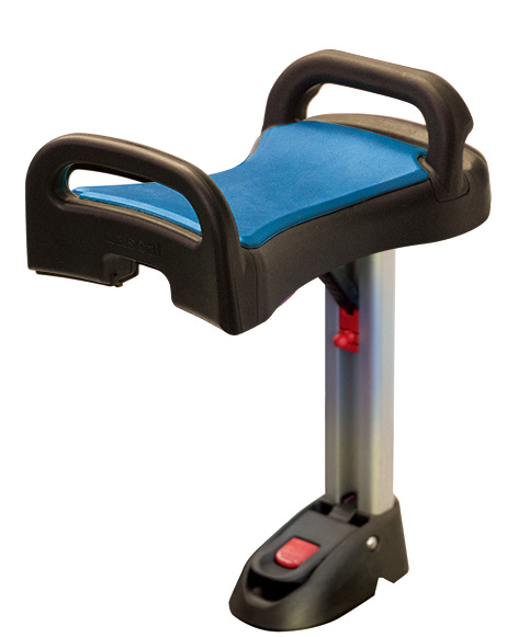 LASCAL Buggy Board Saddle-  Blue / Red